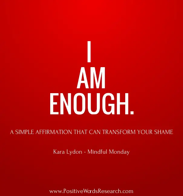 I am enough