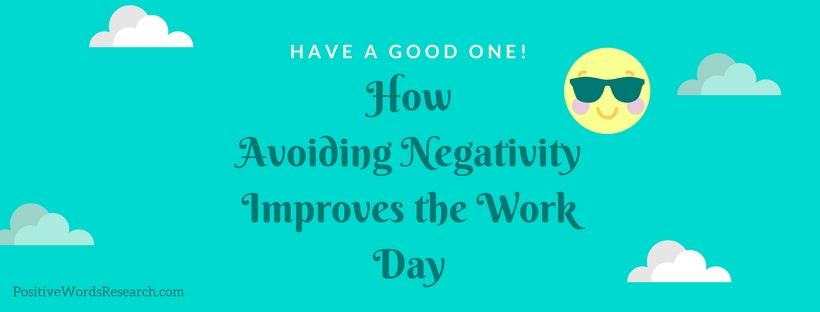avoiding negativity