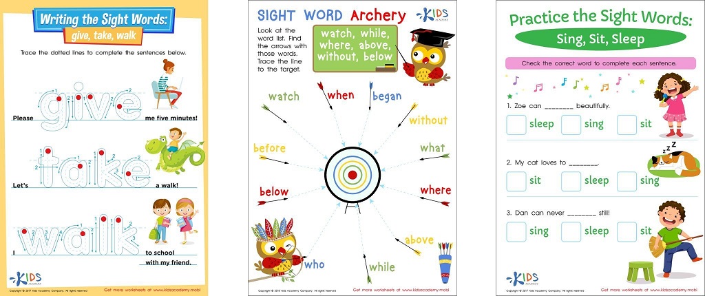 Inspiring Ways To Teach Your Kid Sight Words - Positive Words Research